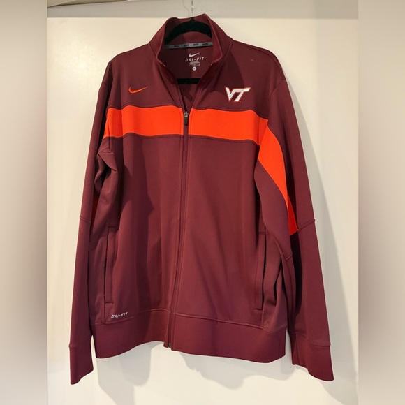 Men’s Virginia Tech Nike Dri-FIT Full Zip Jacket | Size Large - Picture 11 of 11